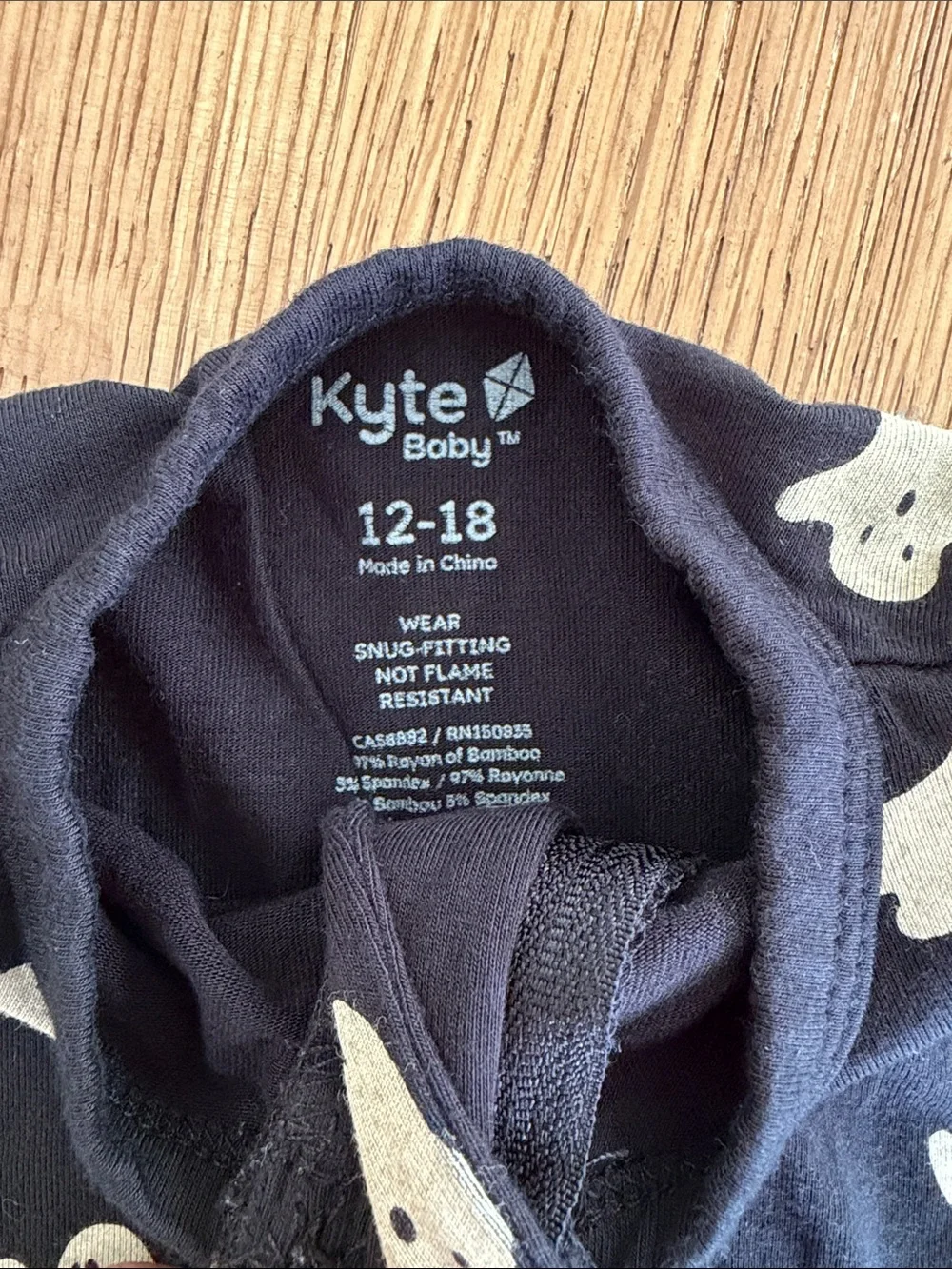 12-18mos Kyte BABY Ghost & Little Sleepies Nutcracker - Zippered Holiday sleeper